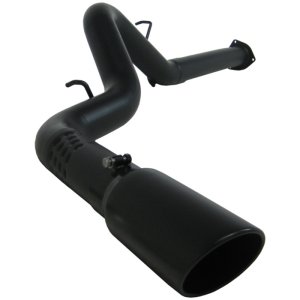 GMC 2500 Performance Exhaust - Single Side Exit - MBRP - DPF Back, Armor BLK Series - Black - `07-`09 GMC 2500 Performance Exhaust - Single Side Exit - MBRP - DPF Back, Armor BLK Series - Black - `07-`09