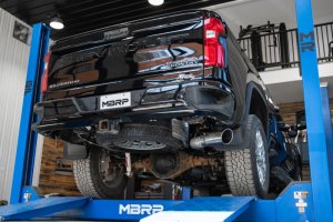 GMC 3500 Performance Exhaust - MBRP - Cat Back AL Series Single Side Exit - `20-`27