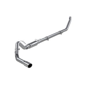 Dodge 3500 Performance Exhaust - Single Side Exit - MBRP - Turbo Back, Armor Plus, T409 Stainless Steel - `94-`02