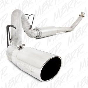Dodge 3500 Performance Exhaust - Single Side Exit - MBRP - Turbo Back, Armor Lite - `94-`02