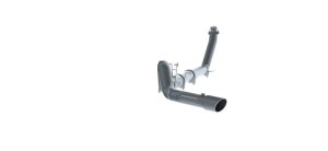 Dodge 3500 Performance Exhaust - MBRP - Turbo Back, Single Side Exit, Alumunized Steel, Armor Lite - `94-`02