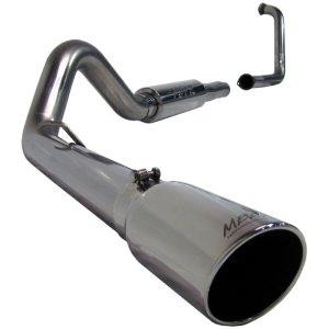 Ford Excursion Performance Exhaust - Single Side Exit - MBRP - Armor Plus Turbo Back - `03-`05 Ford Excursion Performance Exhaust - Single Side Exit - MBRP - Armor Plus Turbo Back - `03-`05