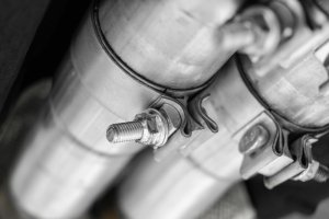 Dodge Challenger Performance Exhaust - Rear - MBRP - Cat Back + Race Series + Quad Carbon Fiber Tips - `15-`27