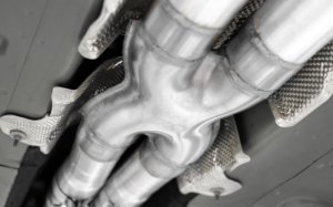 Dodge Challenger Performance Exhaust - Rear - MBRP - Cat Back + Race Series + Quad Carbon Fiber Tips - `15-`27