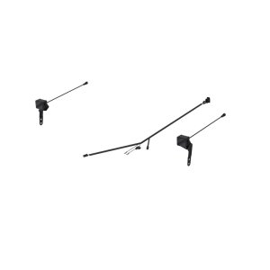 Can-Am Maverick R Pillar Light Kit - MBRP - Spot Beam - Black Coated - `24-`25