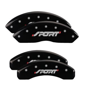 Ford Edge Caliper Cover Set - Front + Rear - MGP - SPORT - Black - `11-`14 Ford Edge Caliper Cover Set - Front + Rear - MGP - SPORT - Black - `11-`14