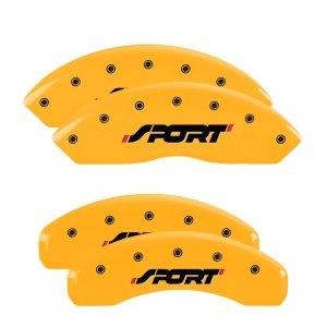 Ford Edge Caliper Covers - Front + Rear - MGP - SPORT - Yellow - `11-`14 Ford Edge Caliper Covers - Front + Rear - MGP - SPORT - Yellow - `11-`14