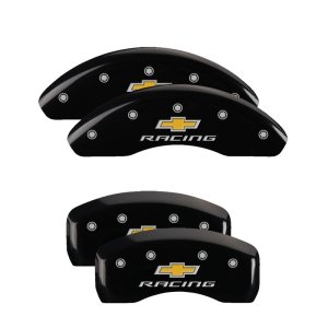 Chevrolet Cruze Brake Caliper Covers - Front + Rear - MGP - Black - `14-`16