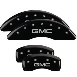 GMC Acadia Caliper Covers - Front + Rear - MGP - Black - `07-`17