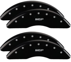 RAM 2500 Caliper Covers - Front + Rear - MGP - Engraved MGP Logo - Black - `19-`24