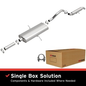 Chrysler Town & Country Performance Exhaust - Magnaflow - Direct-Fit, Cat Back - `01-`07