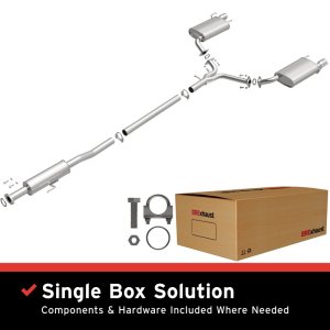 Toyota ES350 Performance Exhaust - Magnaflow - Catback - `07-`12 Toyota ES350 Performance Exhaust - Magnaflow - Catback - `07-`12