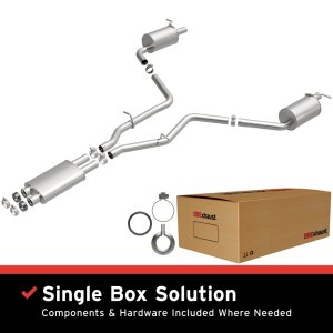 Mercedes-Benz E350 Performance Exhaust - Magnaflow - Direct-Fit - `12-`16 Mercedes-Benz E350 Performance Exhaust - Magnaflow - Direct-Fit - `12-`16