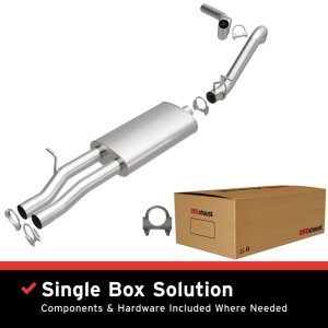 Chevrolet Sierra 2500 HD Performance Exhaust - Magnaflow - Catback - `01-`02 Chevrolet Sierra 2500 HD Performance Exhaust - Magnaflow - Catback - `01-`02