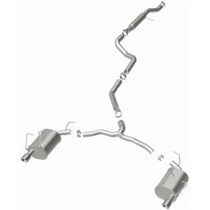 Dodge Journey Performance Exhaust - Magnaflow - Direct-Fit Replacement, Mandrel Bent - `09-`10 Dodge Journey Performance Exhaust - Magnaflow - Direct-Fit Replacement, Mandrel Bent - `09-`10