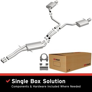 Audi A6 Quattro Performance Exhaust - Magnaflow - Cat Back - `12-`15