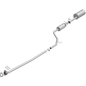 Honda Civic Performance Exhaust - Magnaflow - Catback - `12-`13 Honda Civic Performance Exhaust - Magnaflow - Catback - `12-`13