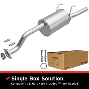 Honda Civic Performance Exhaust - Rear - Magnaflow - Direct-Fit Muffler Kit - `96-`00 Honda Civic Performance Exhaust - Rear - Magnaflow - Direct-Fit Muffler Kit - `96-`00