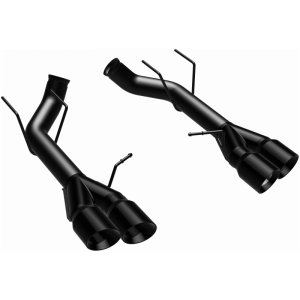 Ford Mustang Performance Exhaust - Rear - Magnaflow - Catback Quad Split Rear Exit - Black - `13-`14 Ford Mustang Performance Exhaust - Rear - Magnaflow - Catback Quad Split Rear Exit - Black - `13-`14