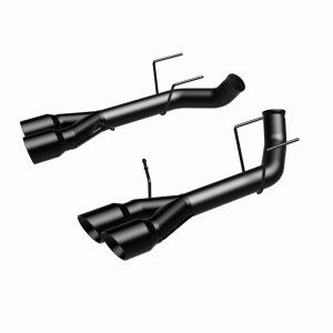 Ford Mustang Performance Exhaust - Rear - Magnaflow - Catback Quad Split Rear Exit - Black - `13-`14 Ford Mustang Performance Exhaust - Rear - Magnaflow - Catback Quad Split Rear Exit - Black - `13-`14