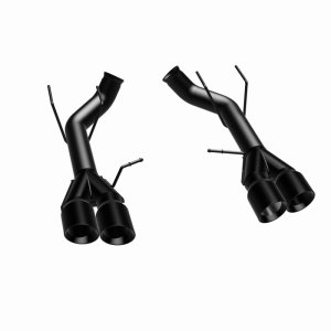 Ford Mustang Performance Exhaust - Rear - Magnaflow - Catback Quad Split Rear Exit - Black - `13-`14 Ford Mustang Performance Exhaust - Rear - Magnaflow - Catback Quad Split Rear Exit - Black - `13-`14