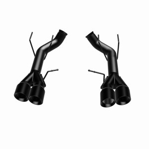 Ford Mustang Performance Exhaust - Rear - Magnaflow - Catback Quad Split Rear Exit - Black - `13-`14 Ford Mustang Performance Exhaust - Rear - Magnaflow - Catback Quad Split Rear Exit - Black - `13-`14