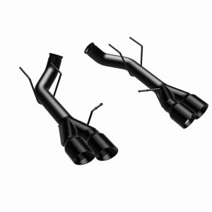 Ford Mustang Performance Exhaust - Rear - Magnaflow - Catback Quad Split Rear Exit - Black - `13-`14 Ford Mustang Performance Exhaust - Rear - Magnaflow - Catback Quad Split Rear Exit - Black - `13-`14