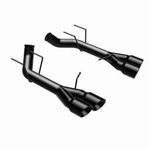 Ford Mustang Performance Exhaust - Rear - Magnaflow - Catback Quad Split Rear Exit - Black - `13-`14 Ford Mustang Performance Exhaust - Rear - Magnaflow - Catback Quad Split Rear Exit - Black - `13-`14