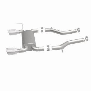Cadillac ATS Performance Exhaust - Rear - Magnaflow - Axle Back Street Series - Polished - `13-`18
