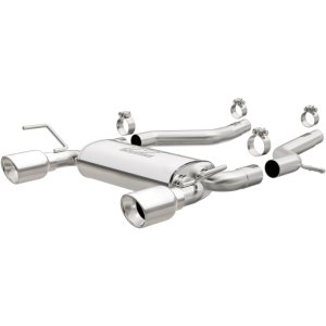 Cadillac ATS Performance Exhaust - Rear - Magnaflow - Axle Back Street Series - Polished - `13-`18