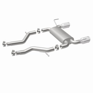 Cadillac ATS Performance Exhaust - Rear - Magnaflow - Axle Back Street Series - Polished - `13-`18