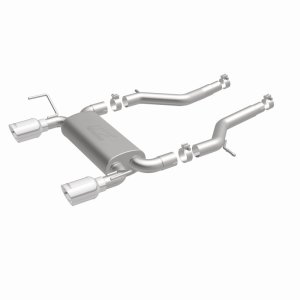 Cadillac ATS Performance Exhaust - Rear - Magnaflow - Axle Back Street Series - Polished - `13-`18
