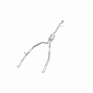Chevrolet Silverado Performance Exhaust - Dual Split Rear Exit - Magnaflow - Cat Back Street Series - 2014 Chevrolet Silverado Performance Exhaust - Dual Split Rear Exit - Magnaflow - Cat Back Street Series - 2014