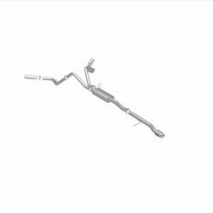 Chevrolet Silverado Performance Exhaust - Dual Split Rear Behind Rear Tires - Magnaflow - Street Series Cat-Back - 2014 Chevrolet Silverado Performance Exhaust - Dual Split Rear Behind Rear Tires - Magnaflow - Street Series Cat-Back - 2014