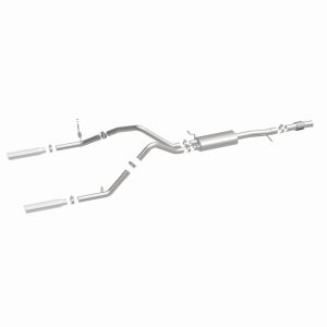 Chevrolet Silverado Performance Exhaust - Rear - Magnaflow - Cat Back, Dual Split Rear Exit - 2014 Chevrolet Silverado Performance Exhaust - Rear - Magnaflow - Cat Back, Dual Split Rear Exit - 2014