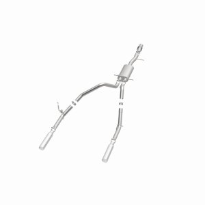 Chevrolet Silverado Performance Exhaust - Rear - Magnaflow - Cat Back, Dual Split Rear Exit - 2014 Chevrolet Silverado Performance Exhaust - Rear - Magnaflow - Cat Back, Dual Split Rear Exit - 2014