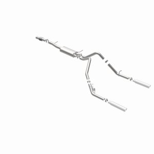 Chevrolet Silverado Performance Exhaust - Rear - Magnaflow - Cat Back, Dual Split Rear Exit - 2014 Chevrolet Silverado Performance Exhaust - Rear - Magnaflow - Cat Back, Dual Split Rear Exit - 2014
