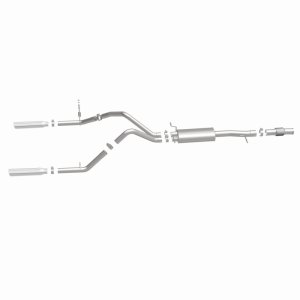 Chevrolet Silverado Performance Exhaust - Rear - Magnaflow - Cat Back, Dual Split Rear Exit - 2014 Chevrolet Silverado Performance Exhaust - Rear - Magnaflow - Cat Back, Dual Split Rear Exit - 2014