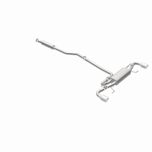 Mazda 3 Performance Exhaust - Rear - Magnaflow - Cat Back Single Rear Exit - Polished - `14-`18