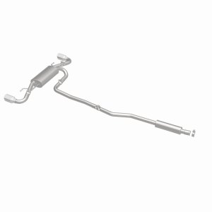 Mazda 3 Performance Exhaust - Rear - Magnaflow - Cat Back Single Rear Exit - Polished - `14-`18