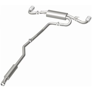 Mazda 3 Performance Exhaust - Rear - Magnaflow - Cat Back Single Rear Exit - Polished - `14-`18