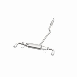 Mazda 3 Performance Exhaust - Rear - Magnaflow - Cat Back Single Rear Exit - Polished - `14-`18