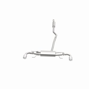 Mazda 3 Performance Exhaust - Rear - Magnaflow - Cat Back Single Rear Exit - Polished - `14-`18