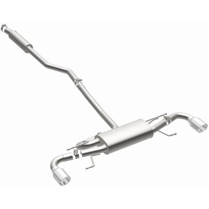Mazda 3 Performance Exhaust - Rear - Magnaflow - Cat Back Single Rear Exit - Polished - `14-`18