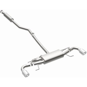 Mazda 3 Performance Exhaust - Rear - Magnaflow - Cat Back Single Rear Exit - Polished - `14-`18