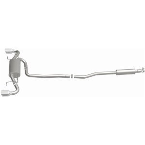 Mazda 3 Performance Exhaust - Rear - Magnaflow - Cat Back Single Rear Exit - Polished - `14-`18