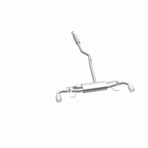 Mazda 3 Performance Exhaust - Rear - Magnaflow - Cat Back Single Rear Exit - Polished - `14-`18