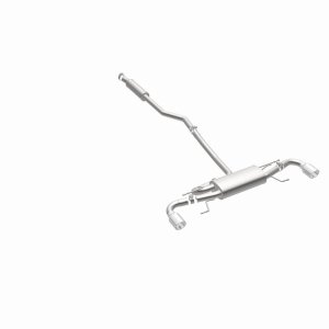 Mazda 3 Performance Exhaust - Rear - Magnaflow - Cat Back Single Rear Exit - Polished - `14-`18