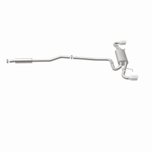 Mazda 3 Performance Exhaust - Rear - Magnaflow - Cat Back Single Rear Exit - Polished - `14-`18