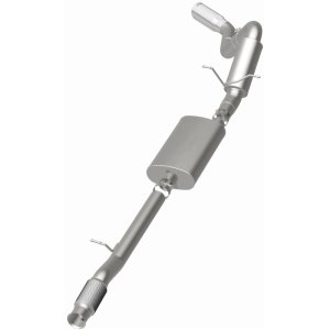 Chevrolet Silverado Performance Exhaust - Single Rear Exit - Magnaflow - Cat Back, Street Series - 2014